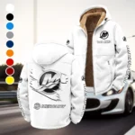 Marine Engine Winter Fleece Jacket, All-Mountain Sport Jacket HVN1452MM - White