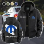 Classic Auto Enthusiasts Fleece Windbreaker Jacket, Endurance Sport Barrier HVN1452MO - Black