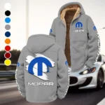 Classic Auto Enthusiasts Winter Fleece Jacket, Cold Weather Hiking Fleece HVN1452MO - Grey