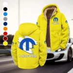 Classic Auto Enthusiasts Winter Fleece Jacket, Cold Weather Hiking Fleece HVN1452MO - Yellow