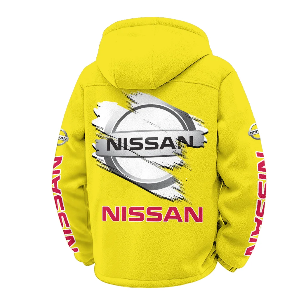 4x4 SUV Winter Fleece Jacket, Cross-Training Thermal Zip HVN1452NI - Yellow - Image 3