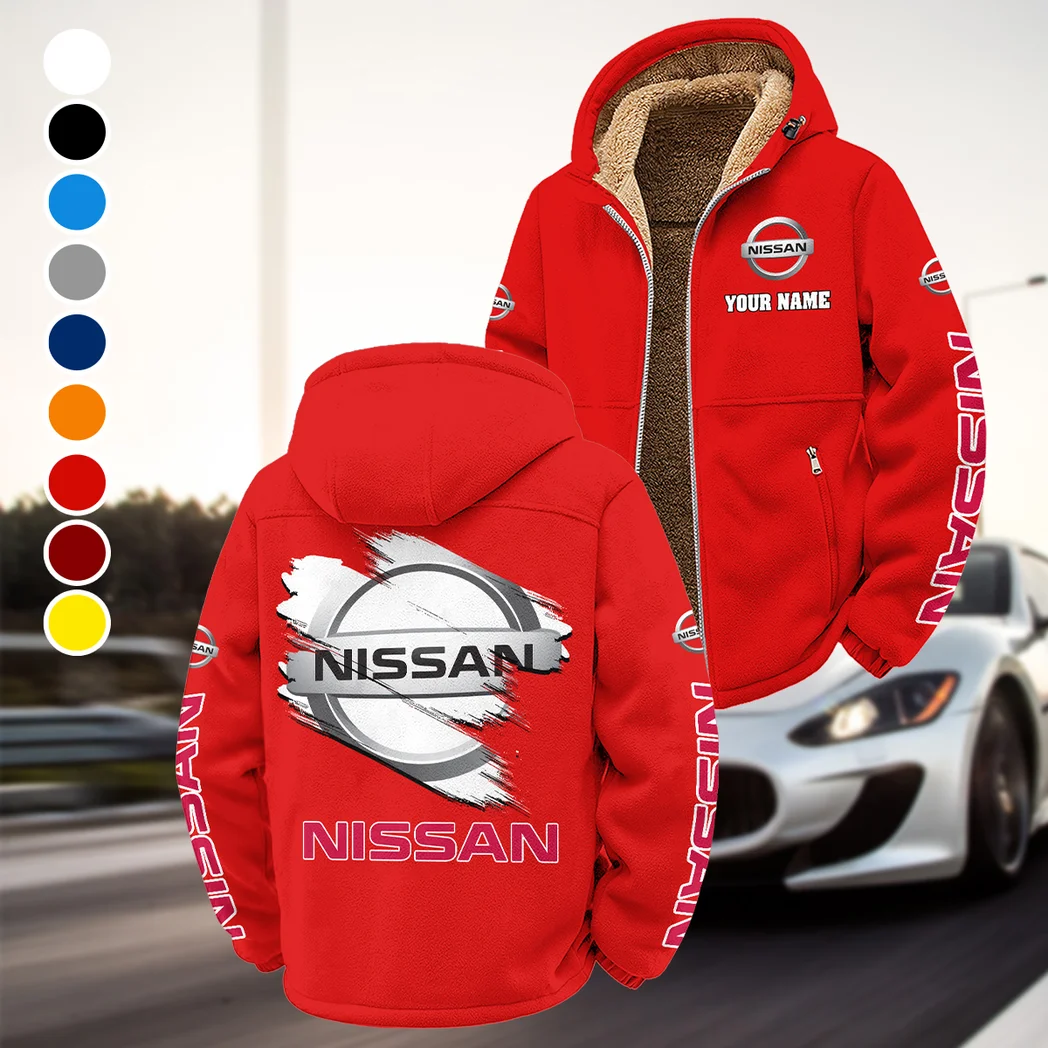 4x4 SUV Winter Fleece Jacket, Cross-Training Thermal Zip HVN1452NI - Red