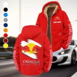 Support Core Winter Fleece Jacket, Ski & Snowboard Mid-Layer HVN1452NY - Red