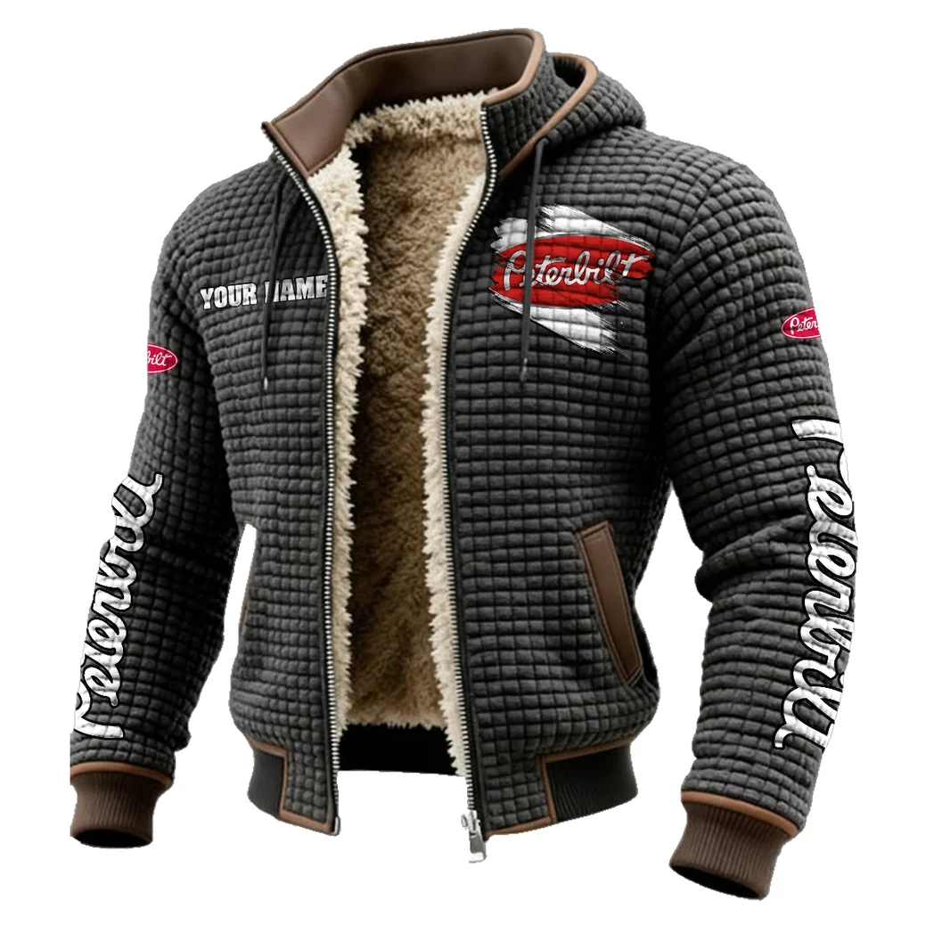 Industrial Vehicle Fleece-Lined Hooded Jacket, Sub-Zero Fleece-Lined Shield HVN1452PE - Grey - Image 2