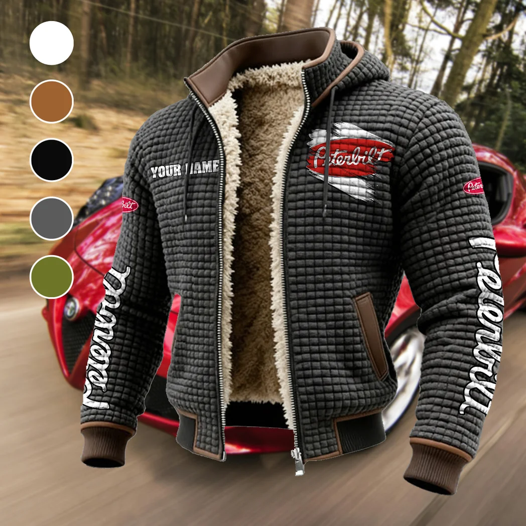 Industrial Vehicle Fleece-Lined Hooded Jacket, Sub-Zero Fleece-Lined Shield HVN1452PE - Grey