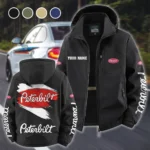 Industrial Vehicle Fleece Windbreaker Jacket, Mountain Ascent Windbreaker HVN1452PE - Black