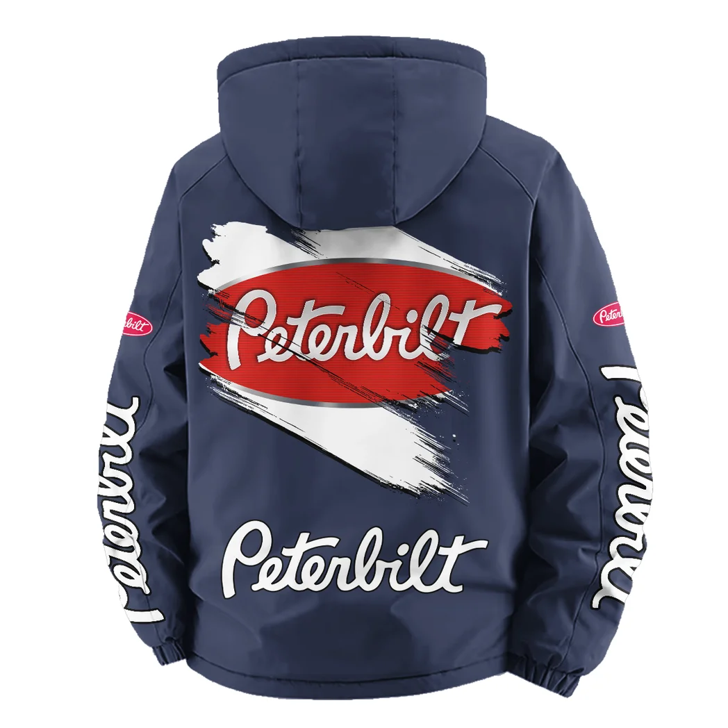 Industrial Vehicle Fleece Windbreaker Jacket, Mountain Ascent Windbreaker HVN1452PE - Navy - Image 4