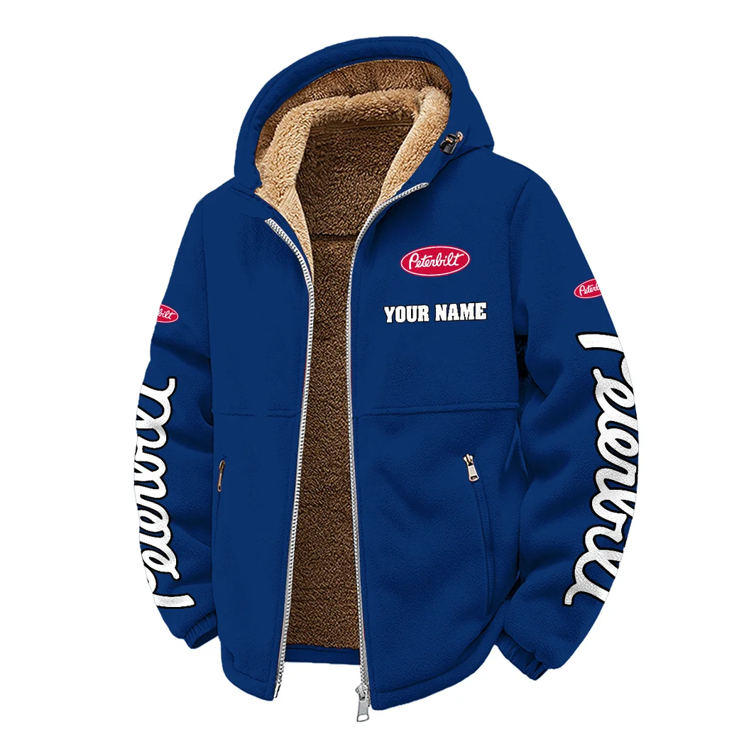 Industrial Vehicle Winter Fleece Jacket, Winter Endurance Jacket HVN1452PE - Navy - Image 2