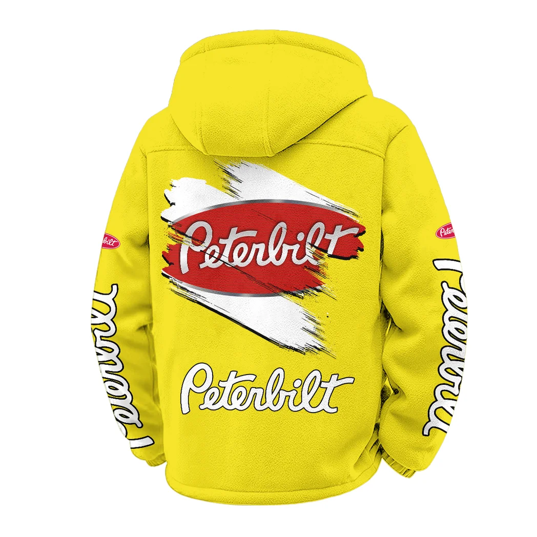Industrial Vehicle Winter Fleece Jacket, Winter Endurance Jacket HVN1452PE - Yellow - Image 3