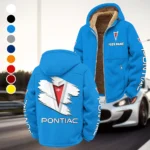 Classic American Car Winter Fleece Jacket, Brushed Interior Winter Fleece HVN1452PO - Cyan
