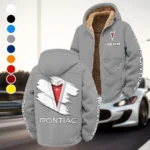Classic American Car Winter Fleece Jacket, Brushed Interior Winter Fleece HVN1452PO - Grey