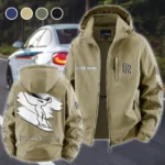 Bespoke Sedan Fleece Windbreaker Jacket, Soft-Shell Active Fleece HVN1452RR - Khaki