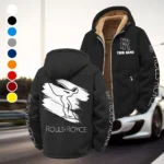Bespoke Sedan Winter Fleece Jacket, Luxe Microfleece Pullover HVN1452RR - Black
