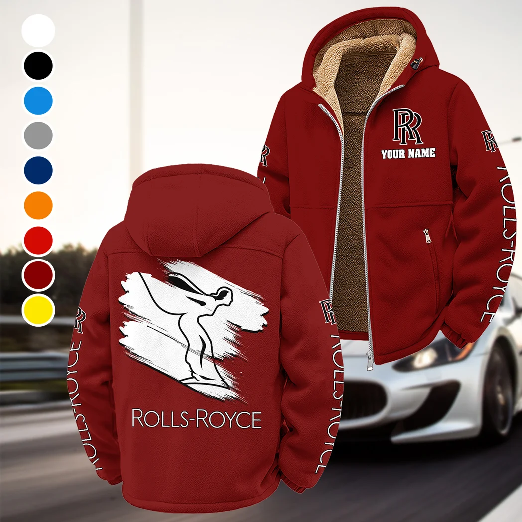 Bespoke Sedan Winter Fleece Jacket, Luxe Microfleece Pullover HVN1452RR - Wine