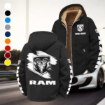 Strong Utility Pickup Winter Fleece Jacket, Anti-Pill Thermal Fleece HVN1452RT - Black