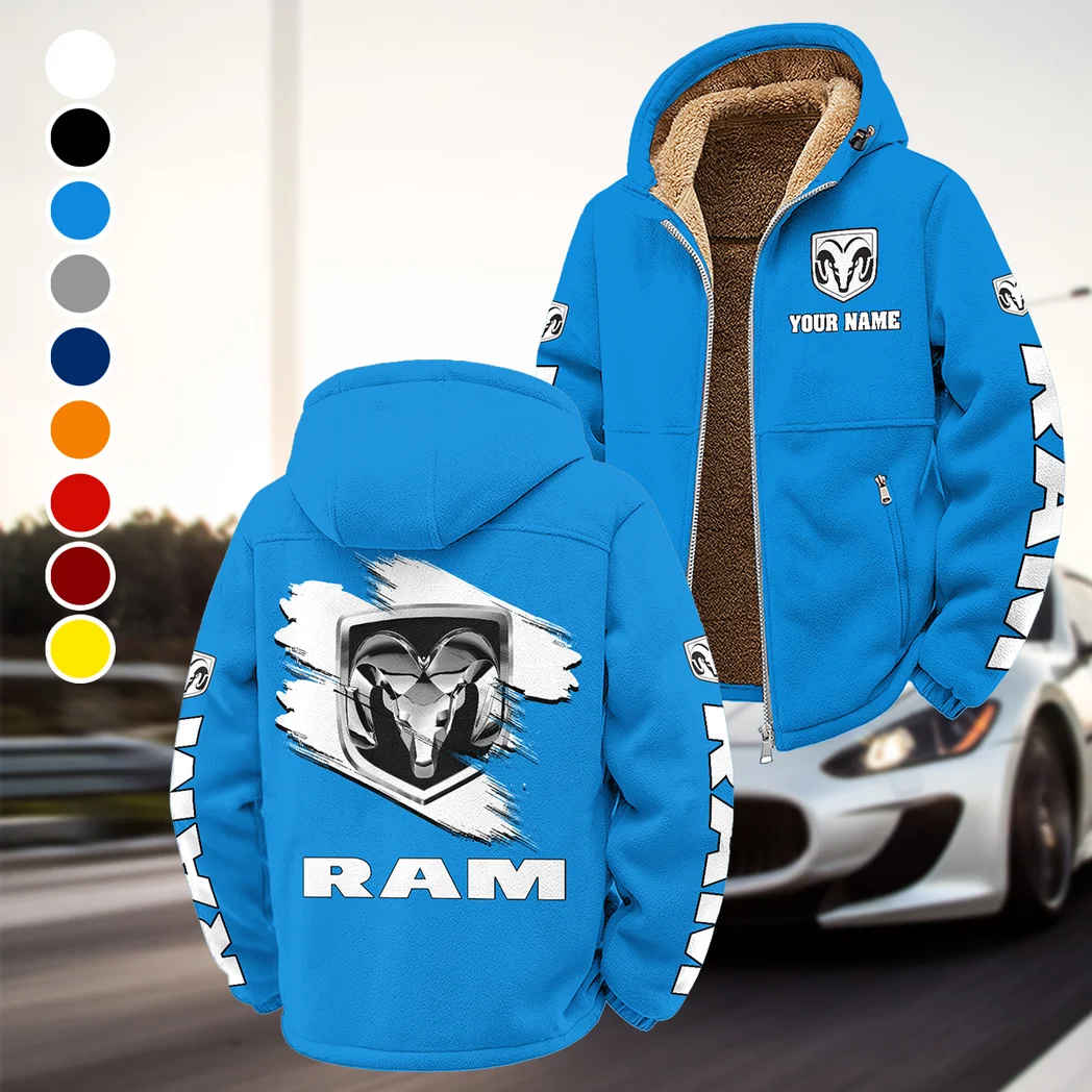 Strong Utility Pickup Winter Fleece Jacket, Anti-Pill Thermal Fleece HVN1452RT - Cyan