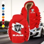 Strong Utility Pickup Winter Fleece Jacket, Anti-Pill Thermal Fleece HVN1452RT - Red