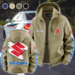 Superbike Fleece Windbreaker Jacket, Anti-Pill Wind-Blocking Fleece HVN1452SU - Khaki