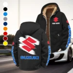 Superbike Winter Fleece Jacket, Warm Core Loft Fleece HVN1452SU - Black