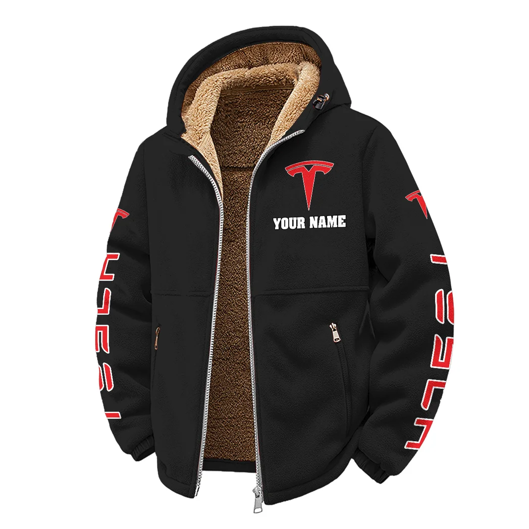 Smart EV Winter Fleece Jacket, Premium Fleece Barrier HVN1452TE - Black - Image 2