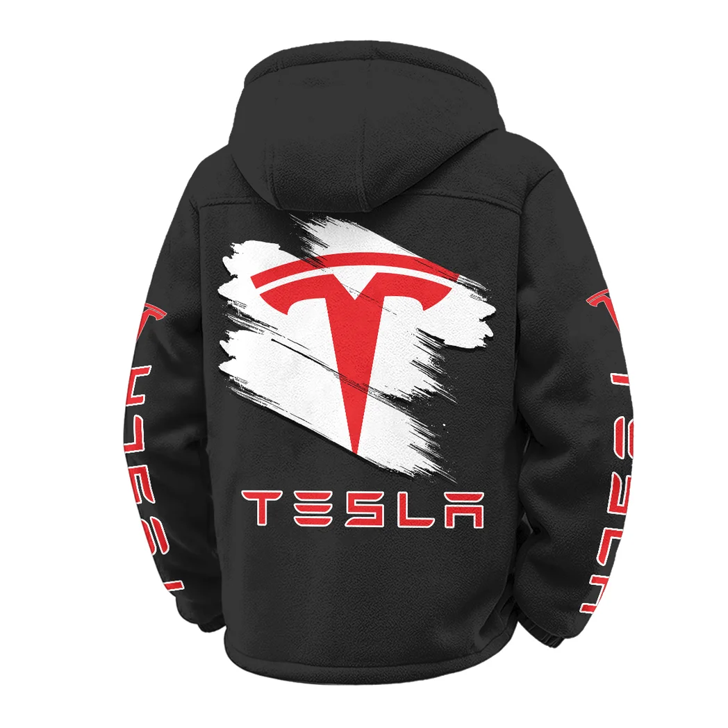 Smart EV Winter Fleece Jacket, Premium Fleece Barrier HVN1452TE - Black - Image 3
