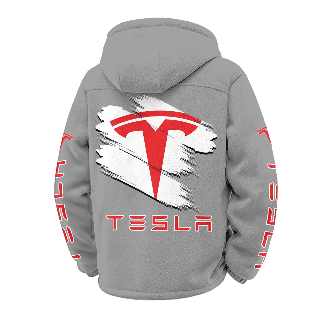 Smart EV Winter Fleece Jacket, Premium Fleece Barrier HVN1452TE - Grey - Image 3