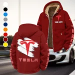 Smart EV Winter Fleece Jacket, Premium Fleece Barrier HVN1452TE - Wine