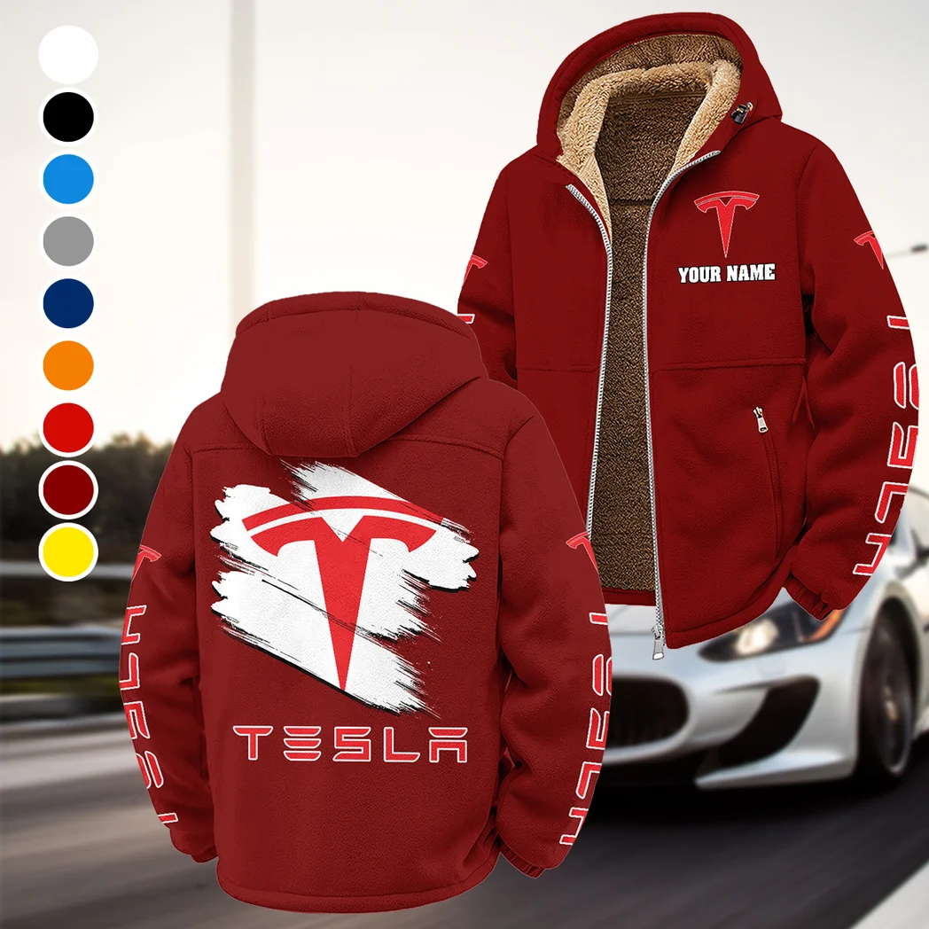 Smart EV Winter Fleece Jacket, Premium Fleece Barrier HVN1452TE - Wine