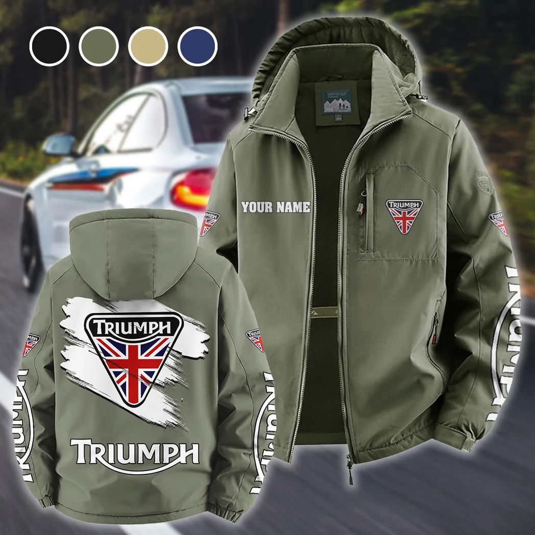 Legendary Two-Wheeler Fleece Windbreaker Jacket, Ultra-Soft Wind-Stop Fabric HVN1452TM - Green