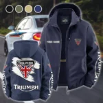 Legendary Two-Wheeler Fleece Windbreaker Jacket, Ultra-Soft Wind-Stop Fabric HVN1452TM - Navy