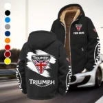 Legendary Two-Wheeler Winter Fleece Jacket, Sherpa Lined Winter Fleece HVN1452TM - Black