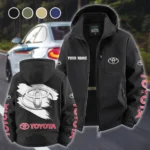 Long-Life Vehicle Fleece Windbreaker Jacket, High-Density Windproof Fleece HVN1452TO - Black