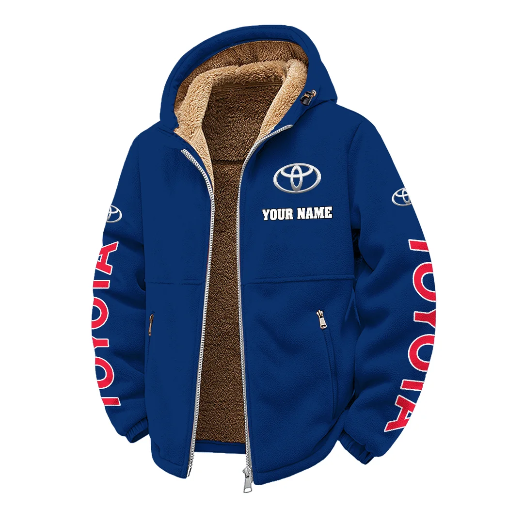 Long-Life Vehicle Winter Fleece Jacket, Multi-Sport Winter Layer HVN1452TO - Navy - Image 2