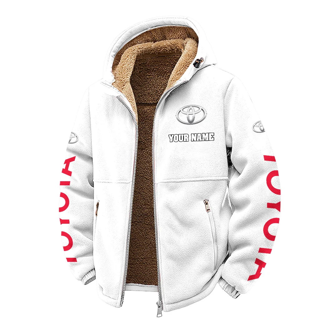 Long-Life Vehicle Winter Fleece Jacket, Multi-Sport Winter Layer HVN1452TO - White - Image 2