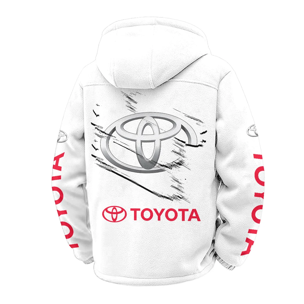 Long-Life Vehicle Winter Fleece Jacket, Multi-Sport Winter Layer HVN1452TO - White - Image 3