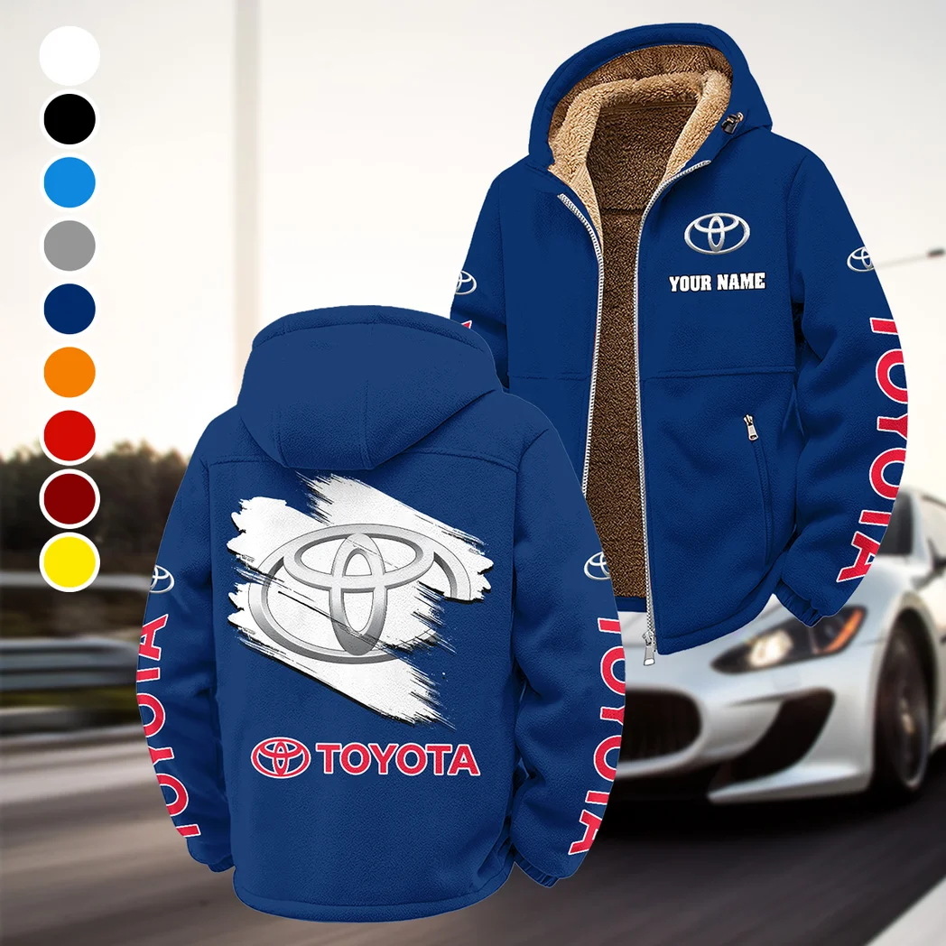 Long-Life Vehicle Winter Fleece Jacket, Multi-Sport Winter Layer HVN1452TO - Navy