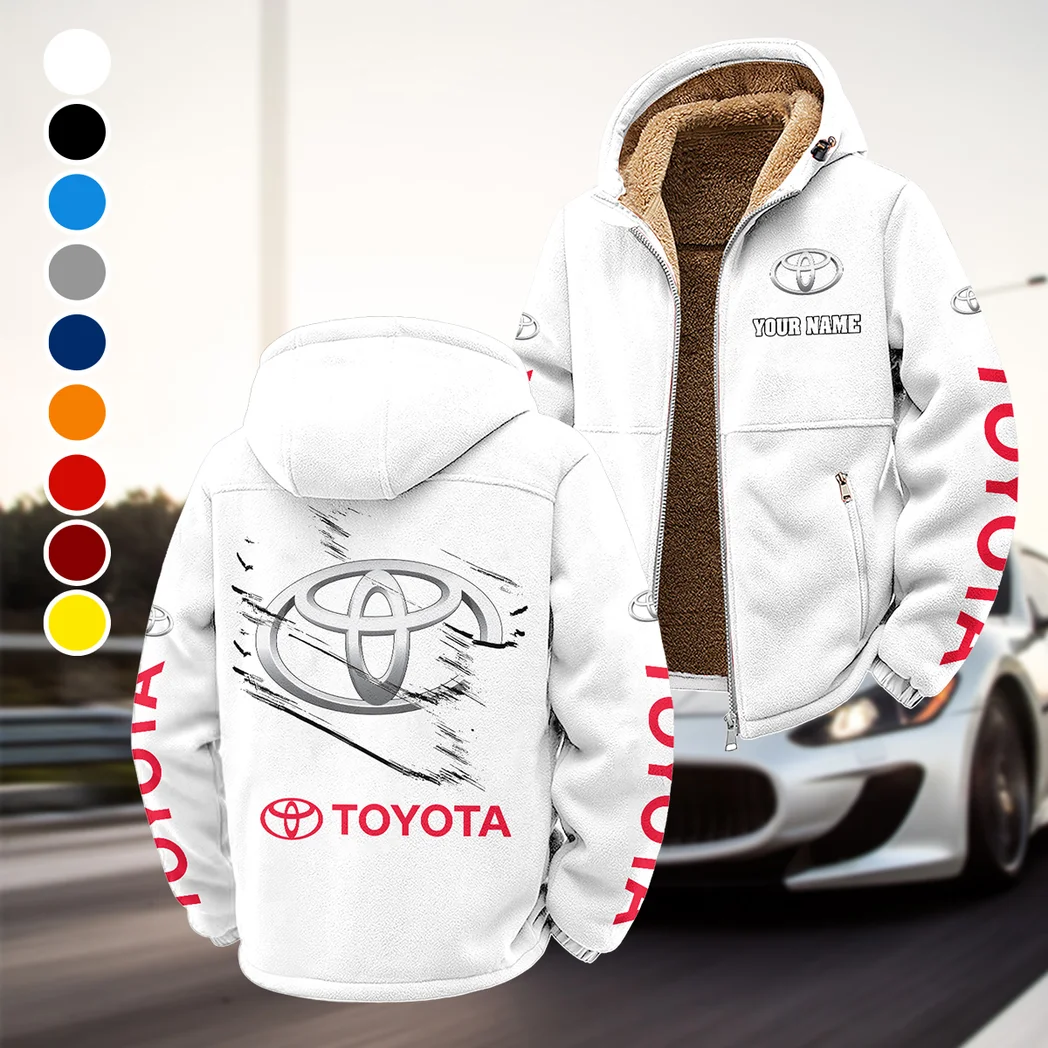 Long-Life Vehicle Winter Fleece Jacket, Multi-Sport Winter Layer HVN1452TO - White
