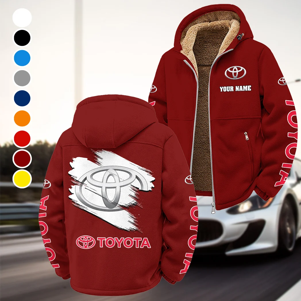 Long-Life Vehicle Winter Fleece Jacket, Multi-Sport Winter Layer HVN1452TO - Wine