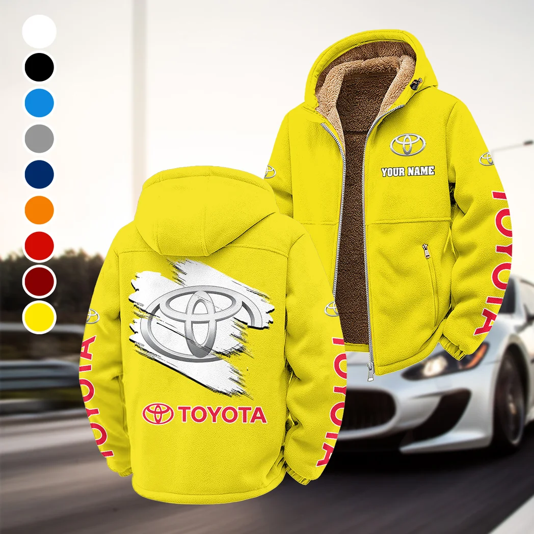 Long-Life Vehicle Winter Fleece Jacket, Multi-Sport Winter Layer HVN1452TO - Yellow