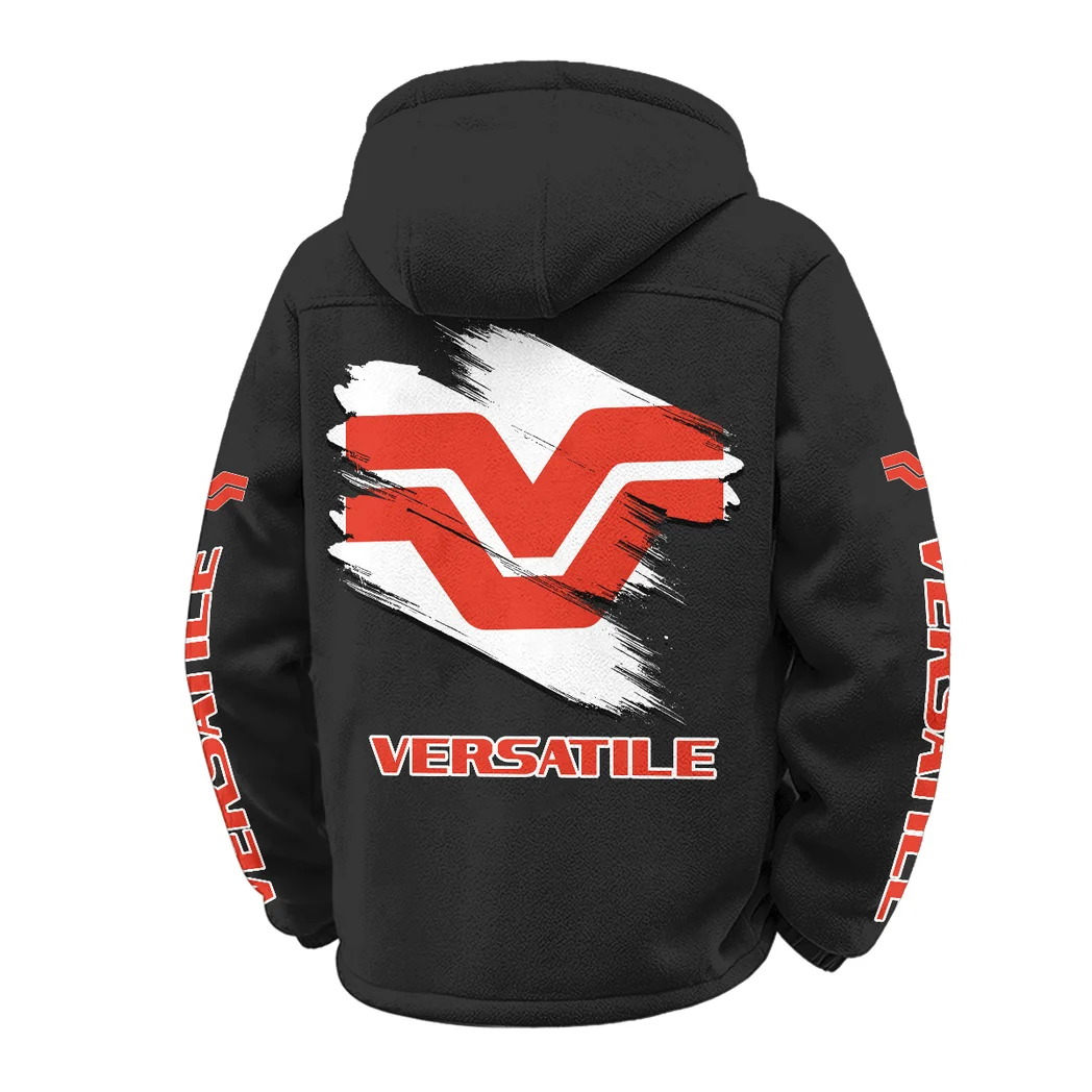 Articulated Tractor Winter Fleece Jacket, Technical Mid-Layer Jacket HVN1452VE - Black - Image 3