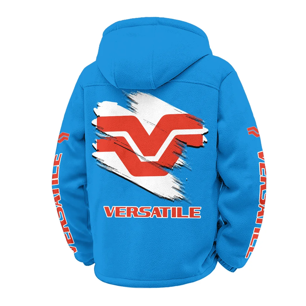 Articulated Tractor Winter Fleece Jacket, Technical Mid-Layer Jacket HVN1452VE - Cyan - Image 3