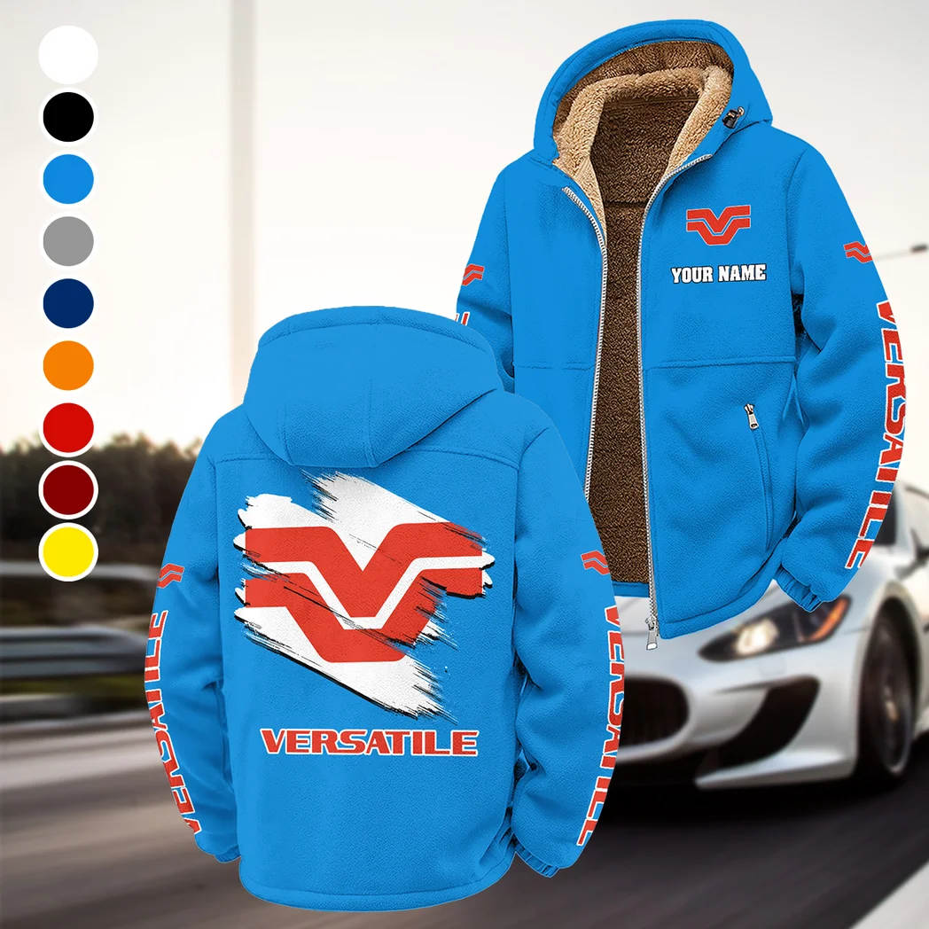 Articulated Tractor Winter Fleece Jacket, Technical Mid-Layer Jacket HVN1452VE - Cyan