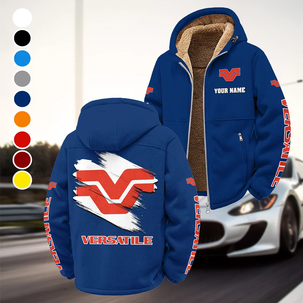 Articulated Tractor Winter Fleece Jacket, Technical Mid-Layer Jacket HVN1452VE - Navy