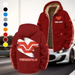 Articulated Tractor Winter Fleece Jacket, Technical Mid-Layer Jacket HVN1452VE - Wine