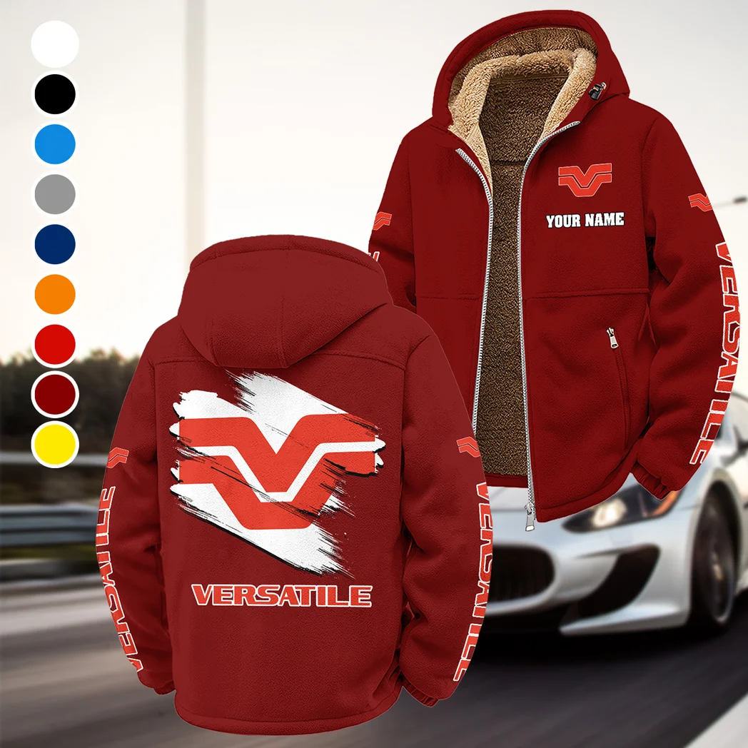 Articulated Tractor Winter Fleece Jacket, Technical Mid-Layer Jacket HVN1452VE - Wine