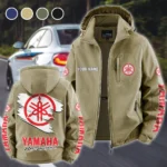 Motorbike Fleece Windbreaker Jacket, Cross-Training Wind Shell HVN1452YA - Khaki