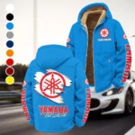 Motorbike Winter Fleece Jacket, Snow-Ready Active Fleece HVN1452YA - Cyan
