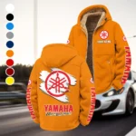 Motorbike Winter Fleece Jacket, Snow-Ready Active Fleece HVN1452YA - Orange