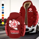 Motorbike Winter Fleece Jacket, Snow-Ready Active Fleece HVN1452YA - Wine
