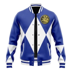 Neon Hero Force Baseball Jacket, Custom Anime Varsity Outerwear ANI005122325019